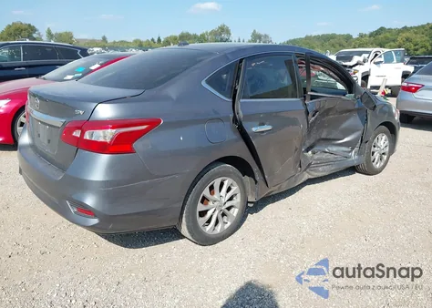 2019 Nissan Sentra Sv z USA, uszkodzony, nr VIN 3N1AB7AP5KY434400